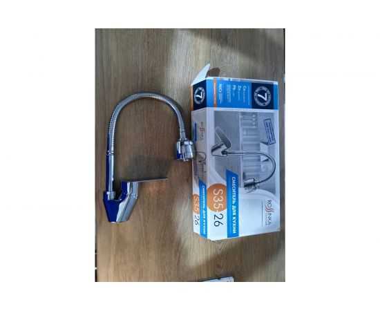 Смеситель для кухни с гибким изливом Rossinka S35-26 – изображение 19