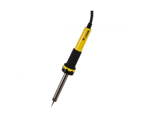 Паяльник STAYER с двухкомпонентной рукояткой и долговечным жалом, 60 Вт, клин 55300-60 – изображение 2