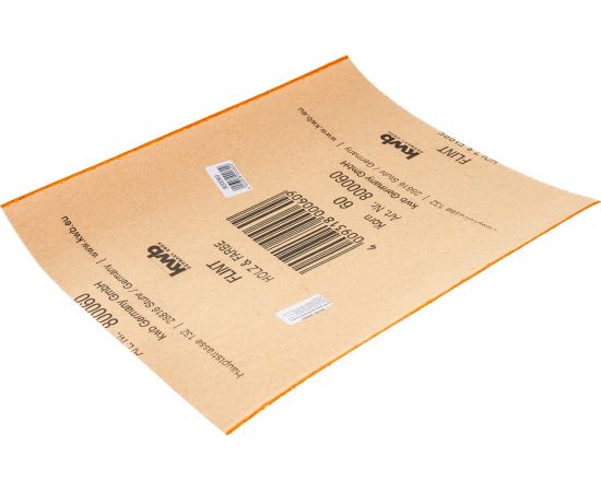 Наждачная бумага кремнёвая по дереву и краске (230х280 мм; зерно 60) KWB 800-060 – изображение 2