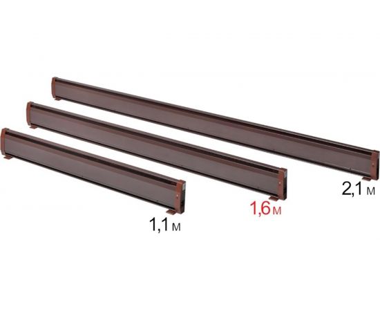 Электрический плинтусный обогреватель Mr.Tektum SmartLine 1,6м 675Вт коричневый AG-SMART16-BRL – изображение 2