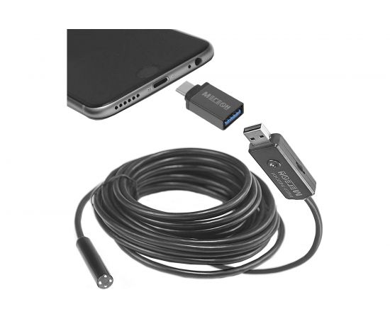 Переходник МЕГЕОН 33201К USB-A мама - USB-C папа к0000020113 – изображение 3