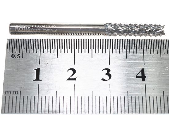 Фреза рашпильная (4x17x46 мм; S4 мм) ROTIS 139.041740 – изображение 4