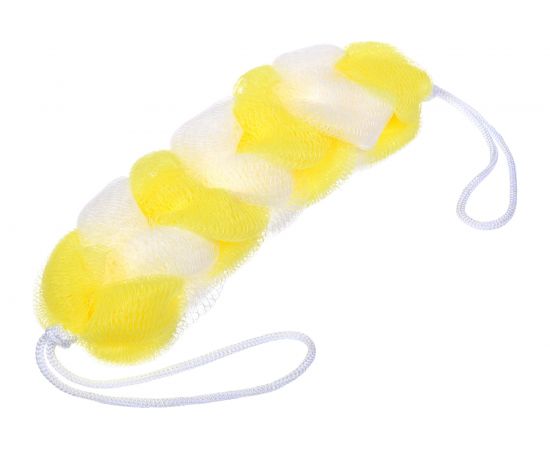 Мочалка для душа Банные Штучки Косичка, 22х5 см 42х5 см с ручками, 5 цветов 40024 – изображение 7