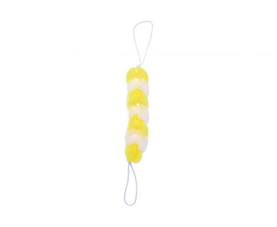 Мочалка для душа Банные Штучки Косичка, 22х5 см 42х5 см с ручками, 5 цветов 40024 – изображение 8