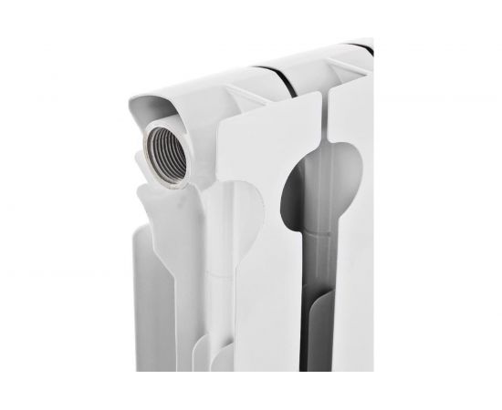 Алюминиевый радиатор ROMMER Optima 500 8 секций RAL9016 89558 – изображение 8