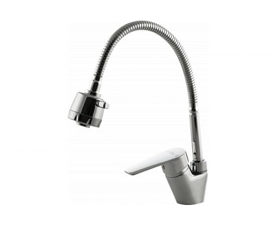 Смеситель для кухни с гибким изливом Rossinka S35-26 – изображение 9