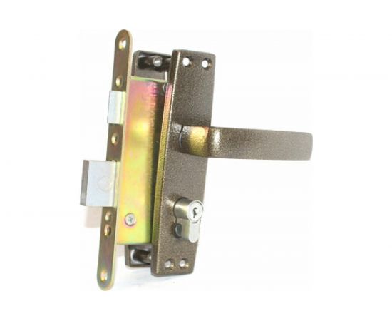 Врезной замок ЗЕНИТ ЗВ4-3.04 бронза 9585 