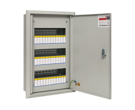 Распределительный встраиваемый щит EKF ЩРв-36з IP30 520х340х120 с замком mb11-36 