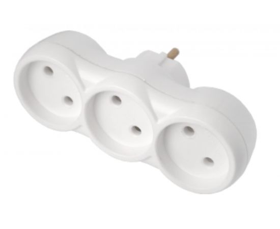 Разветвитель Bylectrica трехместный прямой, РВ16-376 