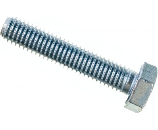 Болт Стройметиз М8х40 DIN 933, класс прочности 8.8, цинк уп. 3 шт 3021651 
