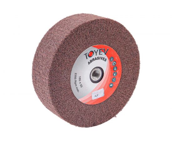 Валик нетканый шлифовальный SBM (165x50 мм; M14; A-F) Toyev 005006 