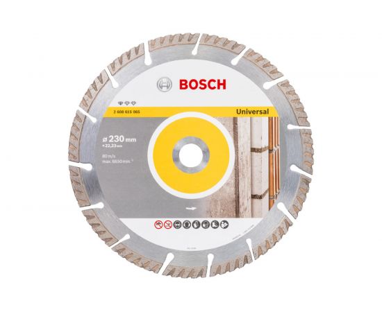 Диск алмазный Universal (230х22.2 мм; 10 шт.) Bosch 2608615066 