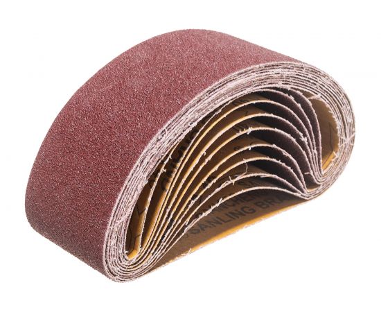Лента шлифовальная (10 шт; 75х533 мм; P40) ПРАКТИКА 032-928 