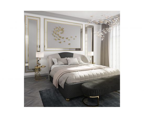 Стеновой молдинг (панель) Decor-Dizayn ""Грани"" ударопрочная, влагостойкая, под покраску 150Х10Х2000мм DD901 – изображение 11