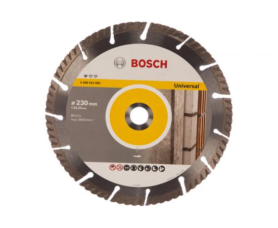 Диск алмазный Universal (230х22.2 мм; 10 шт.) Bosch 2608615066 – изображение 2