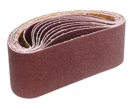 Лента шлифовальная (10 шт; 75х533 мм; P40) ПРАКТИКА 032-928 – изображение 2