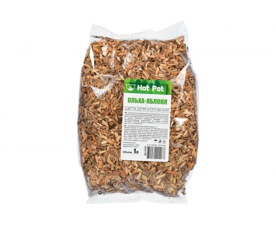 Щепа для копчения Ольха-Яблоня BOYSCOUT Hot Pot, 1 л, 61526 – изображение 2