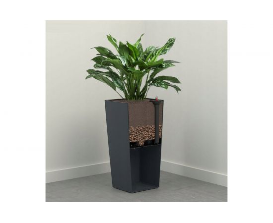 Система автополива для кашпо Финезия и Juka LAMELA Sp.z o. 678 25х25 см, черная 042851 – изображение 2