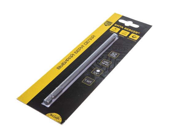 Бита магнитная PH2, 150 мм, S2 Berger BG BG2421 – изображение 2