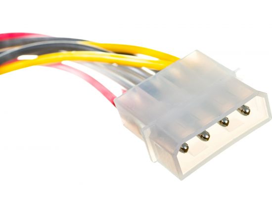 Кабель питания SATA Cablexpert molex 4pin/molex4pin+sata 15pin, 15см, на 2 устройства CC-SATA-PSY2 – изображение 3