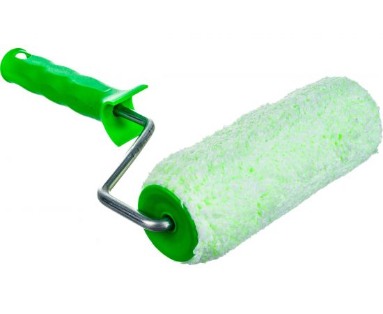 Валик 180 мм, ворс 12 мм, D - 48 мм, D ручки - 8 мм СИБРТЕХ Работы с древесиной 80182 – изображение 3