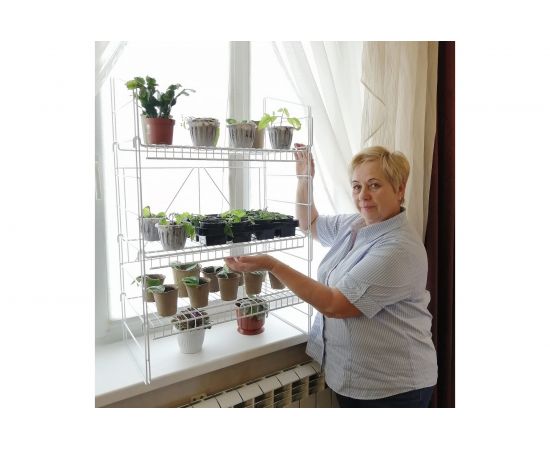 Стеллаж для рассады НАЙДИ 620х260х910 мм GSL53LM – изображение 3