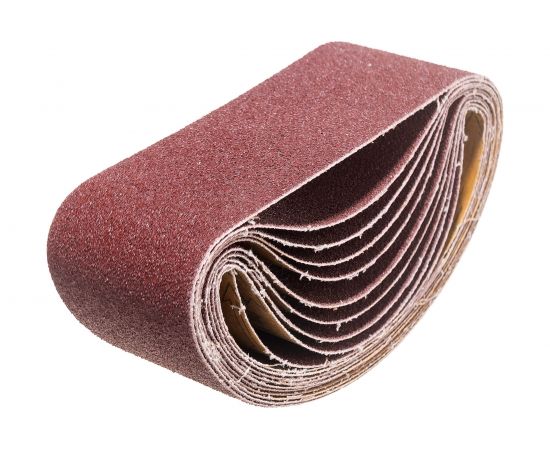 Лента шлифовальная (10 шт; 75х533 мм; P40) ПРАКТИКА 032-928 – изображение 3