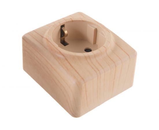 Розетка ЭРА 11220411, 2PE, Schuko, со шторками, 16A, 250В, IP20, ОУ, Эксперт Б0020690 – изображение 3