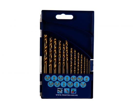 Набор сверл по металлу Профи (13 шт; 1.5-6.5 + 3.2, 4.2 мм) ПРАКТИКА 640-285 – изображение 4