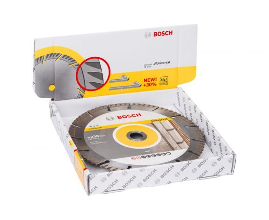 Диск алмазный Universal (230х22.2 мм; 10 шт.) Bosch 2608615066 – изображение 4