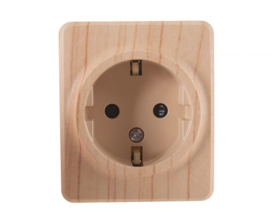 Розетка ЭРА 11220411, 2PE, Schuko, со шторками, 16A, 250В, IP20, ОУ, Эксперт Б0020690 – изображение 4