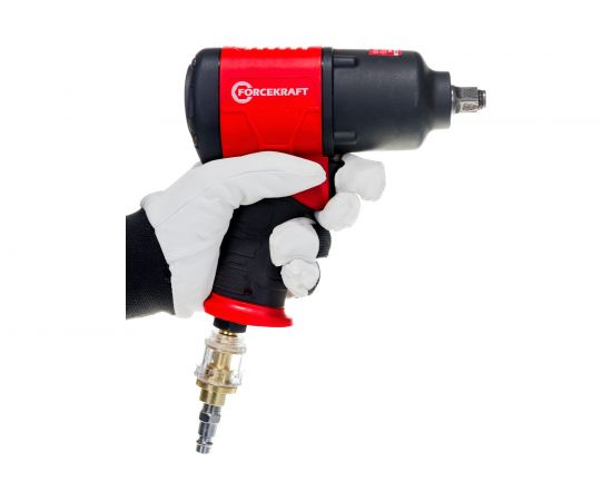 Ударный пневмогайковерт с комплектом ударных головок и удлинителем FORCEKRAFT 25895 RT-5270K(FK) – изображение 4
