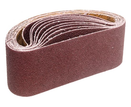 Лента шлифовальная (10 шт; 75х533 мм; P40) ПРАКТИКА 032-928 – изображение 4