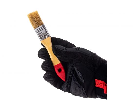 Флейцевая кисть, натуральная щетина, 55% топс, лакированная ручка, ширина 25мм МASTER COLOR 30-0011 – изображение 6