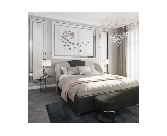 Стеновой молдинг (панель) Decor-Dizayn ""Грани"" ударопрочная, влагостойкая, под покраску 150Х10Х2000мм DD901 – изображение 10