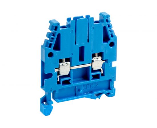 Клемма DKC винт 4мм.кв син ZCBI04 