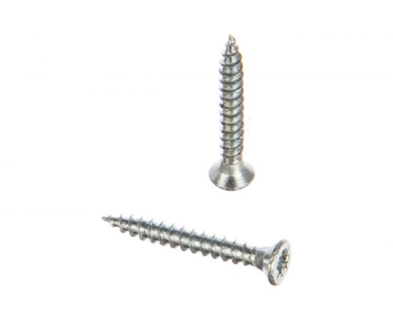 Саморез Стройметиз 2,5х20 универсальный, белый цинк уп. 200 шт. 2150043 