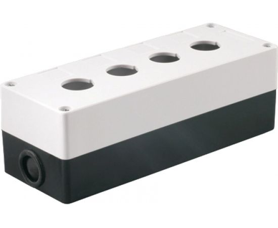 Корпус TDM КП104 для кнопок, 4места, белый SQ0705-0004 