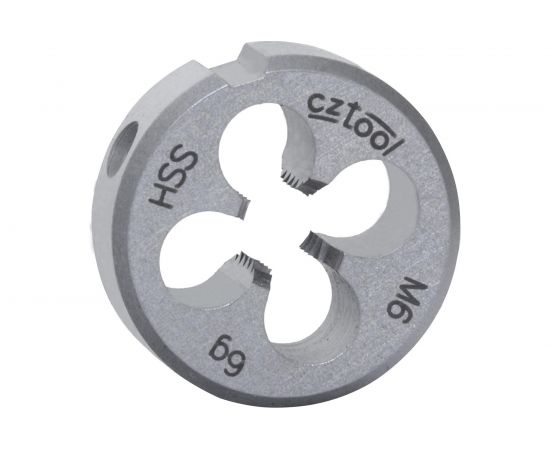 Плашка HSS М 6 шаг 1,0 мм. D20 мм Bucovice Tools 240060 