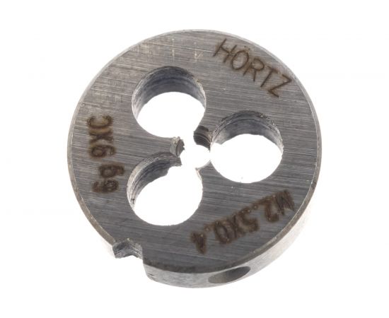 Плашка М 2.5 х0.4 9ХС HORTZ 203977 
