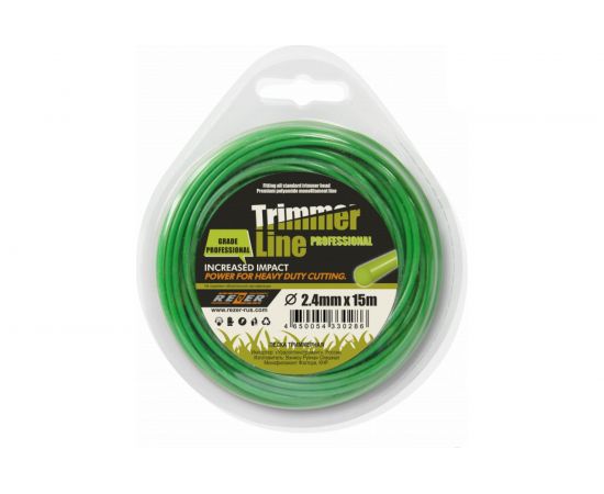 Леска PROFESSIONAL (2.4 мм; 15 м; круг) Rezer 