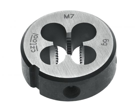 Плашка М 7 шаг 1,0 мм. D25 мм Bucovice Tools 210070 