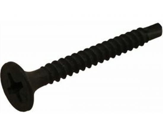 Потайной саморез КРЕП-КОМП сверло черный 3,5х35 800шт спч35ф 