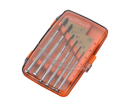 Набор отверток для точных работ HARDEN, CRV, 6 шт., в пласт. пенале 550121 – изображение 2