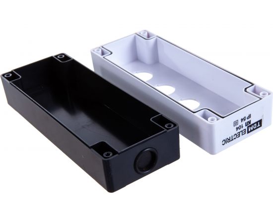 Корпус TDM КП104 для кнопок, 4места, белый SQ0705-0004 – изображение 2