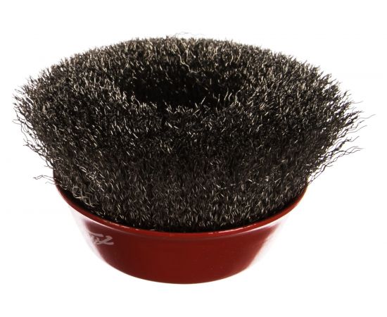 Щётка чашеобразная, гофрированная проволока №153 (125 мм; M14) для УШМ АТАКА 34723 – изображение 2