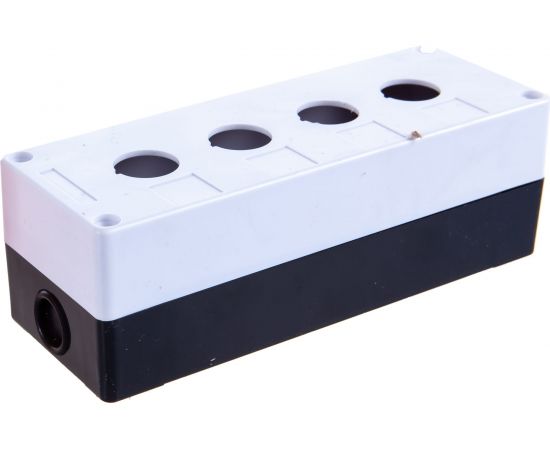 Корпус TDM КП104 для кнопок, 4места, белый SQ0705-0004 – изображение 3