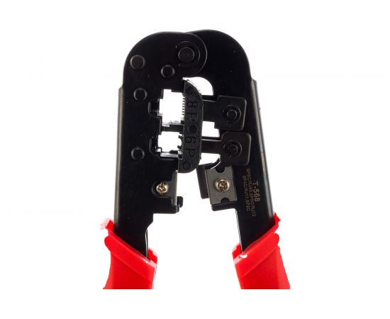 Универсальный обжимной инструмент для витой пары и телефонной линии Cablexpert 8p8c,6p6c,6p4c,6p2c T-568 – изображение 3