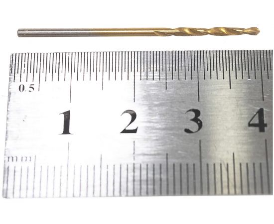 Сверло по металлу (20 шт; 1.5х40 мм) Атака 7089090 – изображение 4