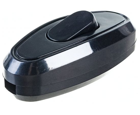 Выключатель на шнур duwi 6А 250В черный 26891 8 